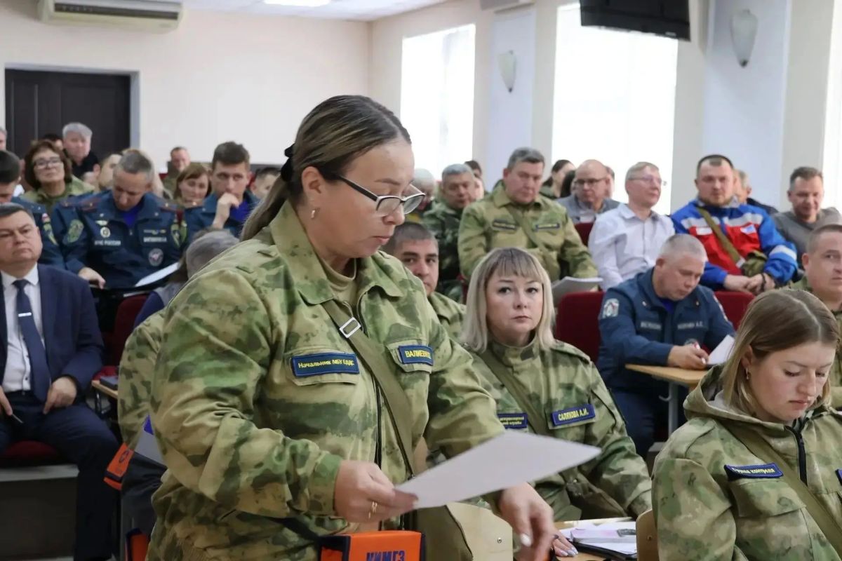 Сегодня второй день командно-штабных учений в Янауле Сегодня второй день командно-штабных учений в Янауле