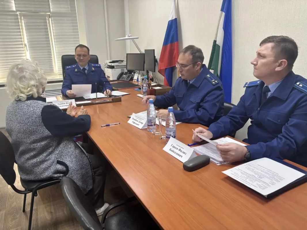 Прокурор Республики Башкортостан Иван Грибов провел прием граждан Прокурор Республики Башкортостан Иван Грибов провел прием граждан