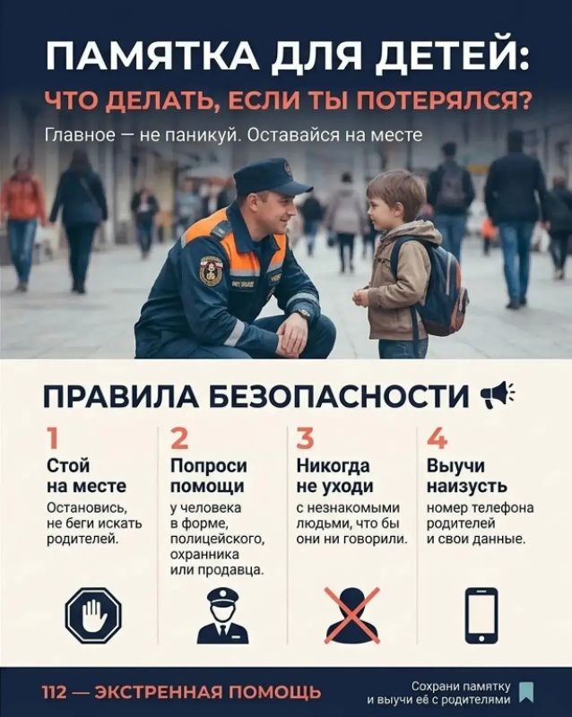 Ребёнок потерялся в городе — ситуация, от которой не застрахован никто Ребёнок потерялся в городе — ситуация, от которой не застрахован никто