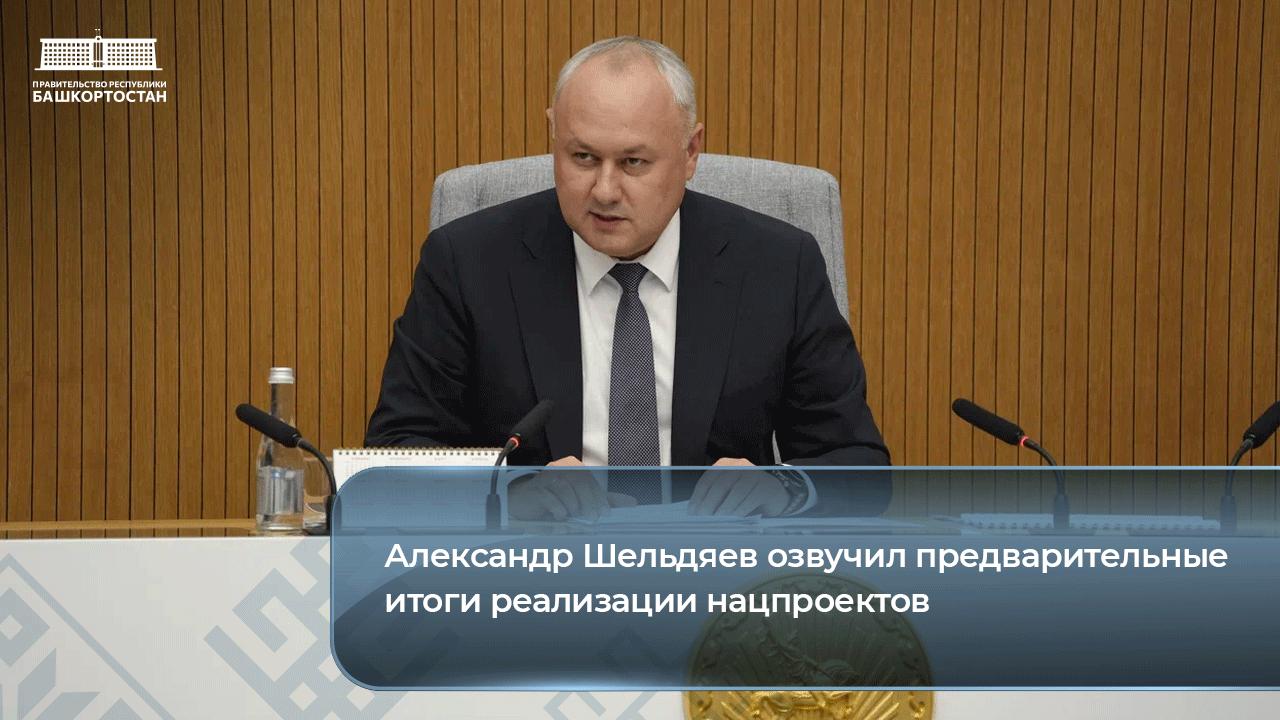 Александр Шельдяев озвучил предварительные итоги реализации нацпроектов